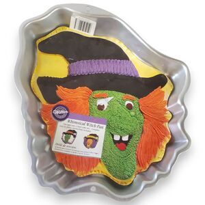Wilton 2002 Whimsical Witch Cake Pan NOS 2105-2068